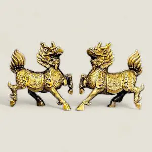 Cặp Song Lân Hoàng Kỳ Mã