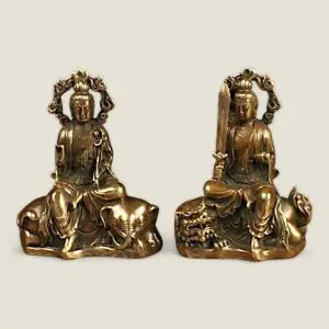 Bộ Tượng Văn Thù, Phổ Hiền Bồ Tát