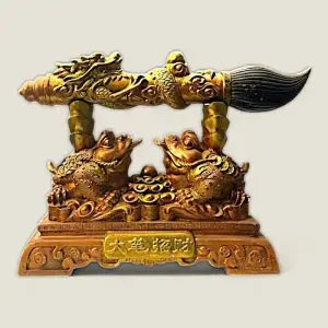 Bút rồng - Kệ bút thư pháp