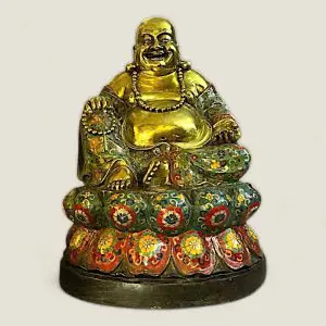 Tượng Đức Phật Di Lặc (đồng cẩn men)