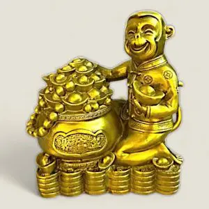 Tượng Khỉ Kim Tiền Đắc Lộc
