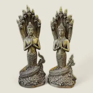 Cặp tượng Thần Rắn Thái Lan
