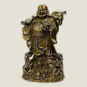 Tượng Di Lặc Đứng Rồng