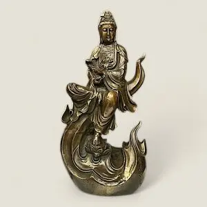 Tượng Quan Âm Bồ Tát Cưỡi Sóng