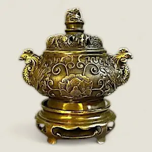 Lư xông trầm Song Hạc