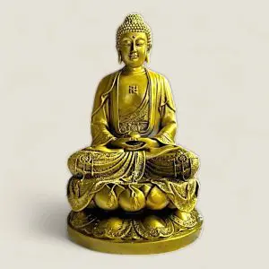 Tượng Phật A Di Đà (đồng vàng)