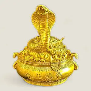 Tượng Rắn tài lộc phong thủy 12 con giáp
