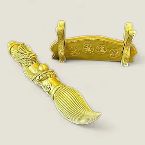 Kệ Bút Thư Pháp Hoa Văn Rồng