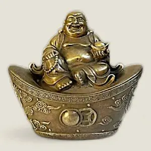 Tượng Phật Di Lặc ngồi vàng