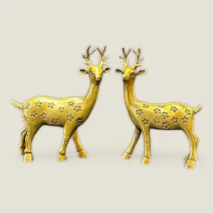 Cặp Tượng Hưu sao - Tuần Lộc