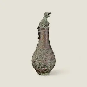 Bình Đựng Rượu Đồng Phong Thủy (Đồ Đồng Sưu Tầm)