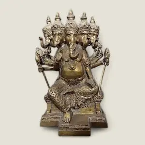 Tượng Thần Voi Ganesha Ngũ Diện (Hindu Giáo)