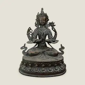 Tượng Phật Quan Âm Tứ Thủ (Chenrezig) - Mật Tông