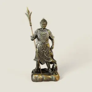 Tượng Nhị Lang Thần Dương Tiễn Trấn Trạch