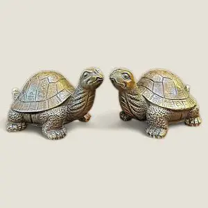 Đôi Tượng Thần Kim Quy Trường Thọ