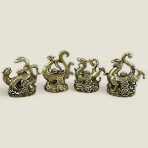 Bộ tượng tứ linh Long Lân Quy Phụng 