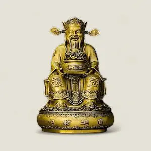 Tượng Thần Tiền ban phát tài lộc
