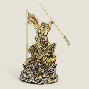 Tượng Quan Công Xuất Trận Phong Thủy