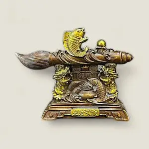 Bút rồng cá chép vượt vũ môn