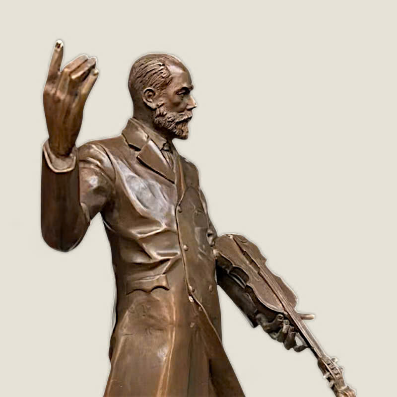 Tượng Nghệ Sĩ Chơi Đàn Violin 7 Tượng Nghệ Sĩ Chơi Đàn Violin - Ảnh 7