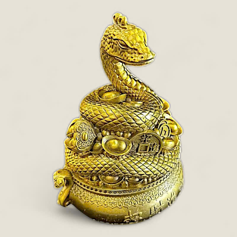 Tượng Ruổi Tỵ phong thủy tài lộc 12 con giáp 1 Tượng Ruổi Tỵ phong thủy tài lộc 12 con giáp