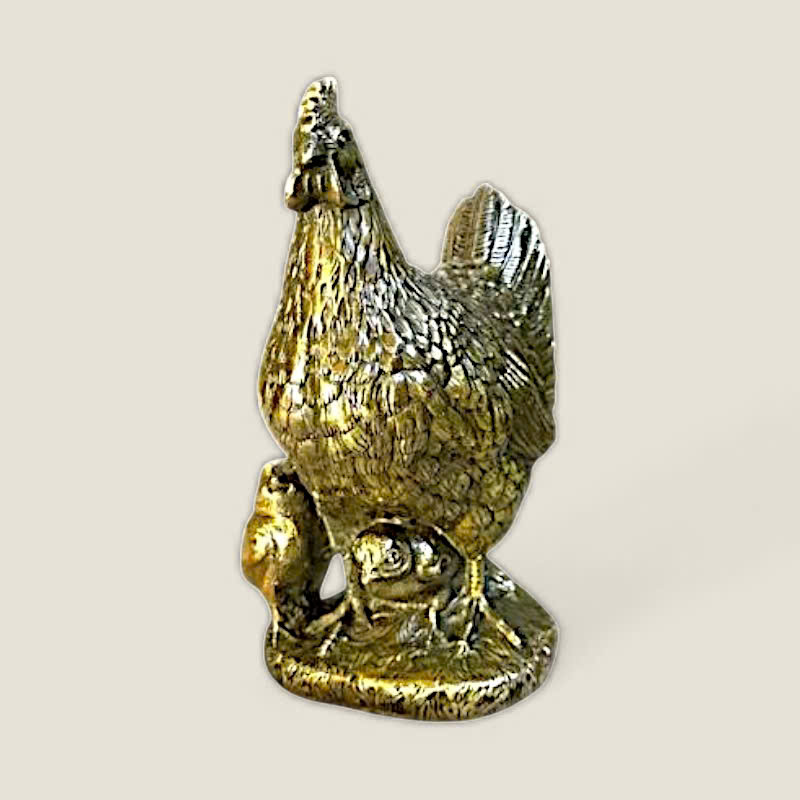 Tượng Gà mái chăm con 6 Tượng Gà mái chăm con - Ảnh 6
