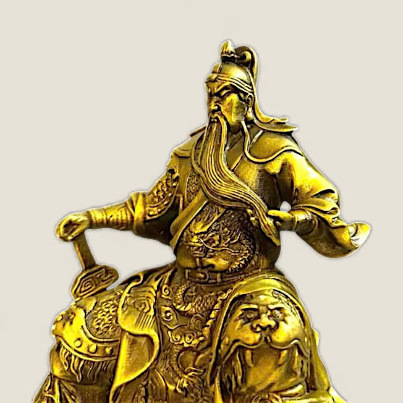 Tượng Quan Công ngồi vuốt râu 8 Tượng Quan Công ngồi vuốt râu - Ảnh 8