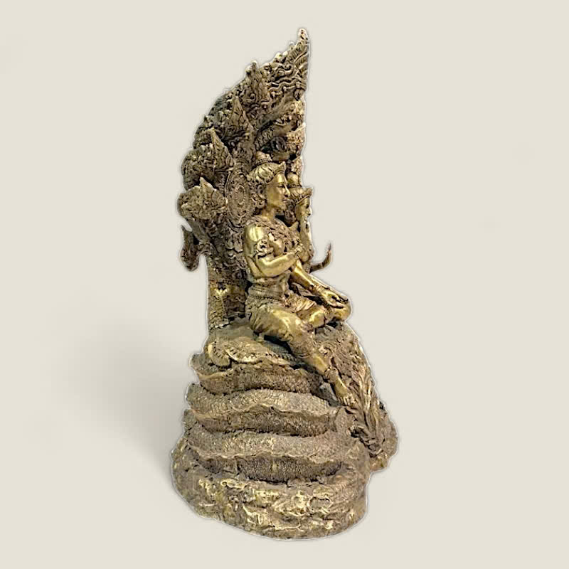 Tượng Thần Rắn Naga che chở Đức Phật 3 Tượng Thần Rắn Naga che chở Đức Phật - Ảnh 3