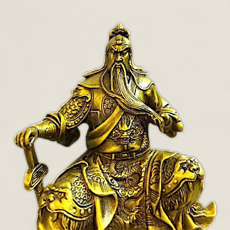 Tượng Quan Công ngồi vuốt râu 5 Tượng Quan Công ngồi vuốt râu - Ảnh 5