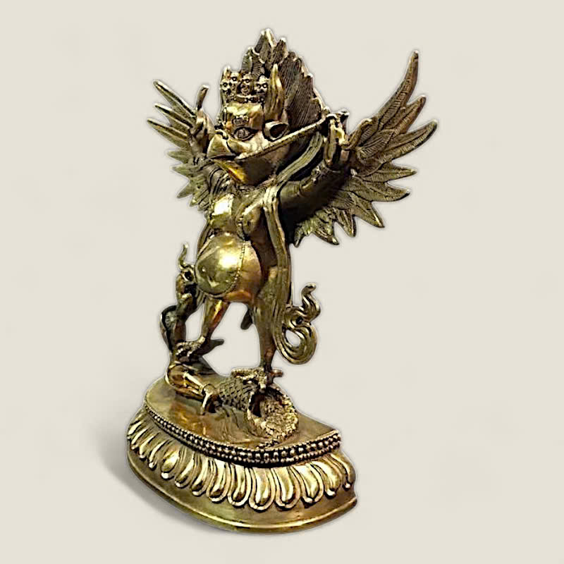 Tượng Thần Kim Sí Điểu Garuda Mật Tông 4 Tượng Thần Kim Sí Điểu Garuda Mật Tông - Ảnh 4