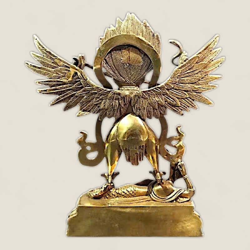 Tượng Thần Kim Sí Điểu Garuda Mật Tông 2 Tượng Thần Kim Sí Điểu Garuda Mật Tông - Ảnh 2