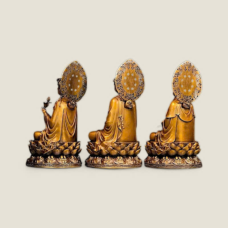 Bộ Tượng Tây Phương Tam Thánh ngồi 6 Bộ Tượng Tây Phương Tam Thánh ngồi - Ảnh 6