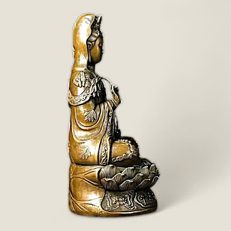 Tượng Phật Quan Thế Âm lá liễu 3 Tượng Phật Quan Thế Âm lá liễu - Ảnh 3