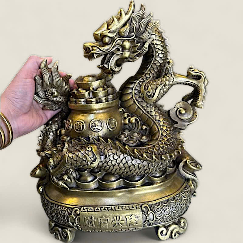 Tượng Rồng Tụ Bảo - Nhất Long Mãi Đỉnh 5 Tượng Rồng Tụ Bảo - Nhất Long Mãi Đỉnh - Ảnh 5