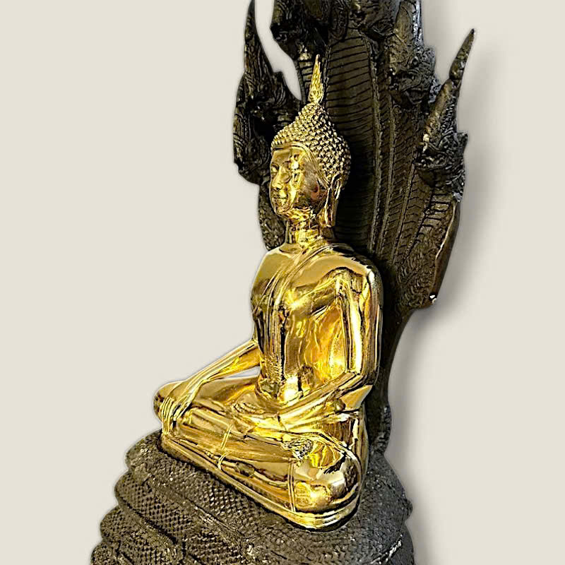 Tượng siêu phẩm Rắn Naga che chở đức Phật (Mẫu 1) 5 Tượng siêu phẩm Rắn Naga che chở đức Phật (Mẫu 1) - Ảnh 5