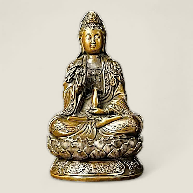 Tượng Phật Quan Thế Âm lá liễu 1 Tượng Phật Quan Thế Âm lá liễu