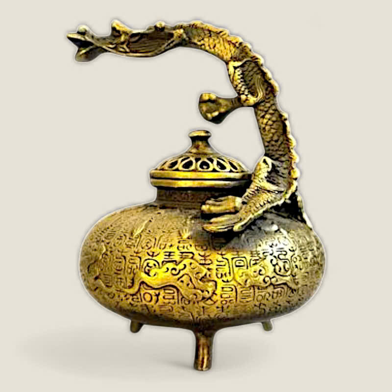 Lư Xông Trầm Giác Long 4 Lư Xông Trầm Giác Long - Ảnh 4