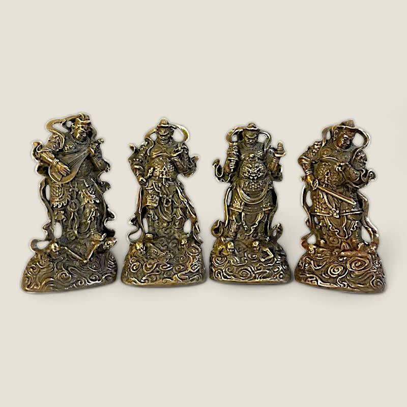 Bộ Tượng Tứ đại Thiên Vương Hộ Pháp 1 Bộ Tượng Tứ đại Thiên Vương Hộ Pháp