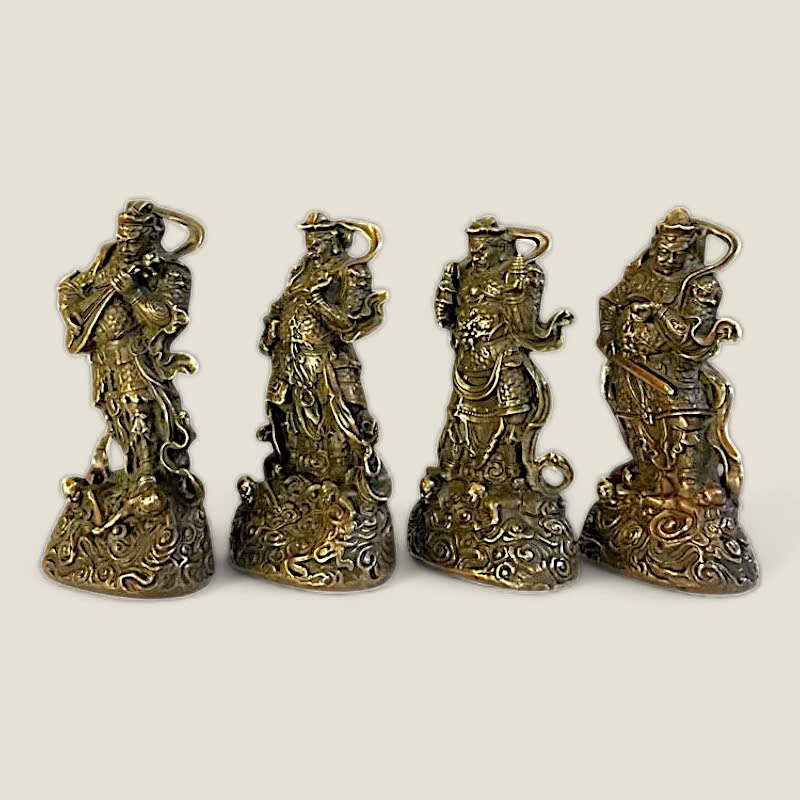 Bộ Tượng Tứ đại Thiên Vương Hộ Pháp 2 Bộ Tượng Tứ đại Thiên Vương Hộ Pháp - Ảnh 2