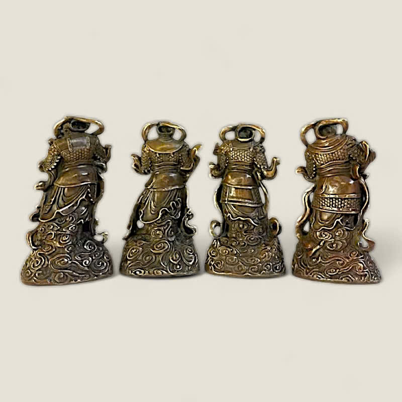 Bộ Tượng Tứ đại Thiên Vương Hộ Pháp 3 Bộ Tượng Tứ đại Thiên Vương Hộ Pháp - Ảnh 3