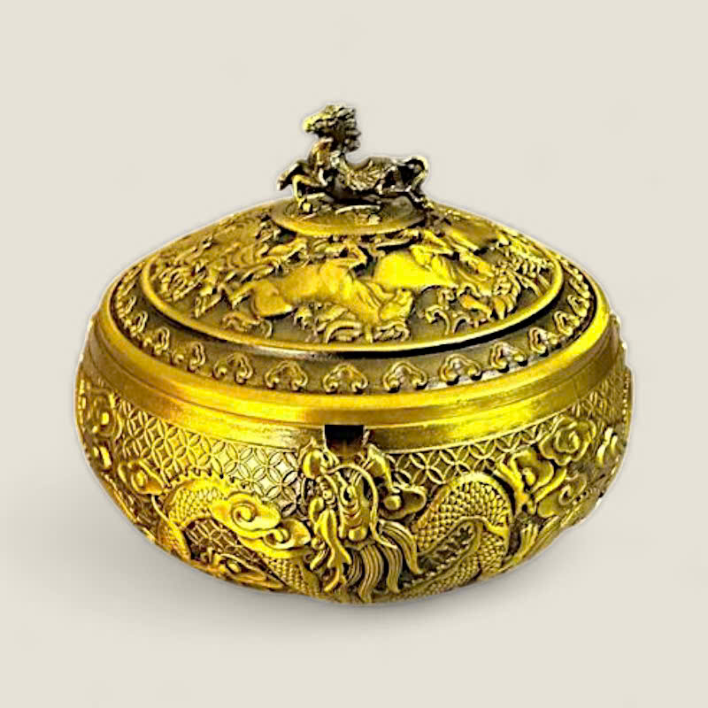 Gạt tàn Phong thủy Mã đáo thành công 6 Gạt tàn Phong thủy Mã đáo thành công - Ảnh 6