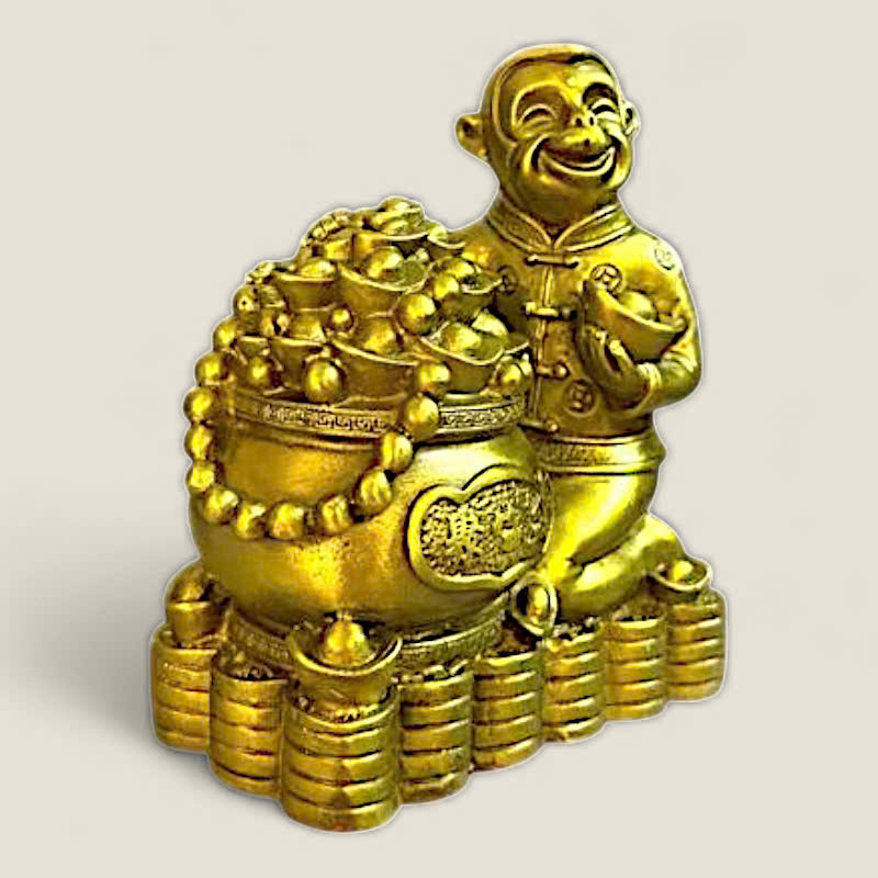 Tượng Khỉ Kim Tiền Đắc Lộc 4 Tượng Khỉ Kim Tiền Đắc Lộc - Ảnh 4