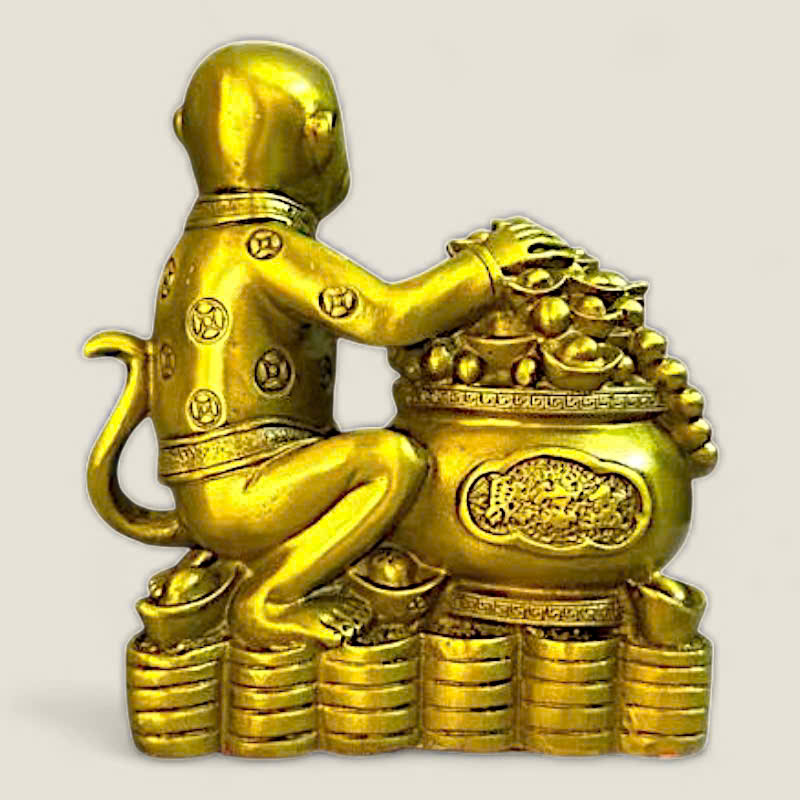 Tượng Khỉ Kim Tiền Đắc Lộc 3 Tượng Khỉ Kim Tiền Đắc Lộc - Ảnh 3