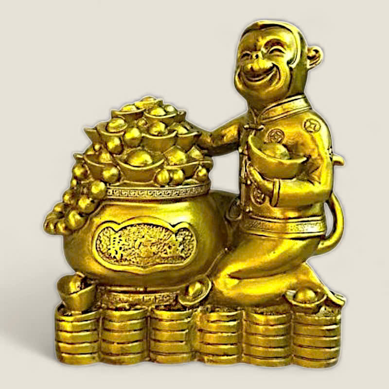 Tượng Khỉ Kim Tiền Đắc Lộc 7 Tượng Khỉ Kim Tiền Đắc Lộc - Ảnh 7