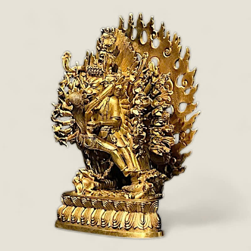 Tượng Đại Uy Đức Yamantaka 5 Tượng Đại Uy Đức Yamantaka - Ảnh 5