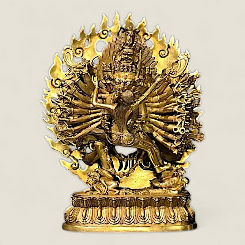 Tượng Đại Uy Đức Yamantaka 1 Tượng Đại Uy Đức Yamantaka