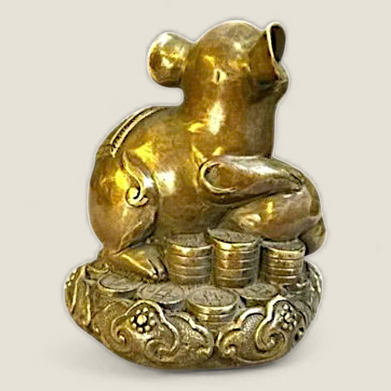 Tượng Chuột Đắc Lộc - Phong thủy 12 con giáp 4 Tượng Chuột Đắc Lộc - Phong thủy 12 con giáp - Ảnh 4