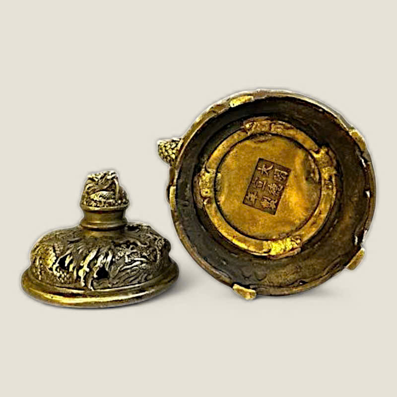 Lư xông trầm Song Hạc 5 Lư xông trầm Song Hạc - Ảnh 5