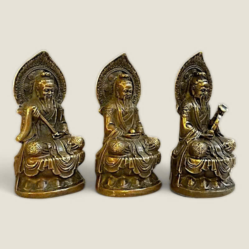 Bộ Tượng Tam Thanh Đạo Tổ 2 Bộ Tượng Tam Thanh Đạo Tổ - Ảnh 2