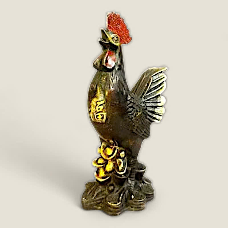 Tượng gà chữ Phước 1 Tượng gà chữ Phước